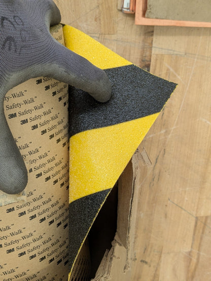 3M Safety Walk Slip-Resistant General Purpose Tread Tape 60 Ft. x 24 In. BLK/YLW