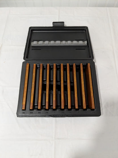 20 Piece, 6 Inch Long Steel Parallel Set 1/2 to 1-5/8 Inch High 52-437-000-0