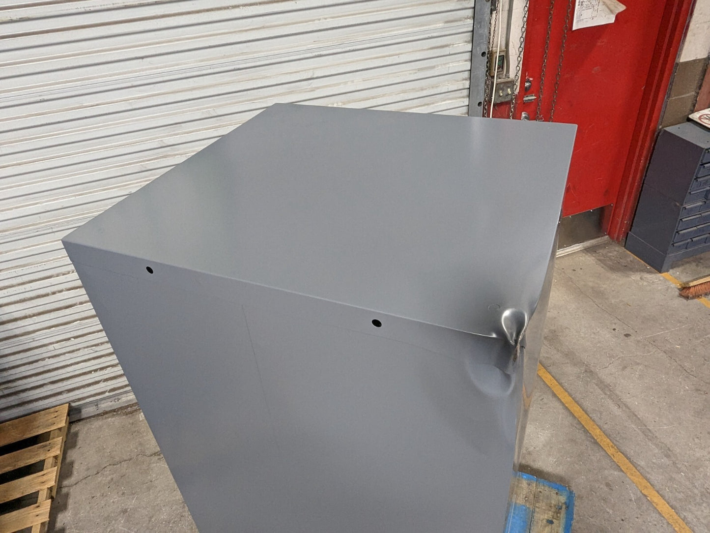 Vidmar Modular Storage Cabinet 9 Drawer 59" x 30" x 28" Scratch N Dent