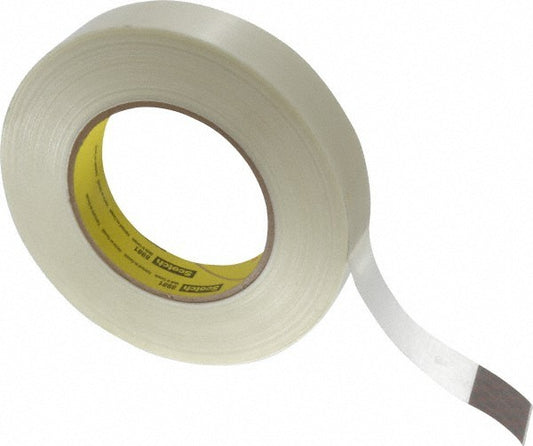 3M Scotch Packing Tape 1" Wide Clear Rubber Adhesive 9 Rolls 7000123468