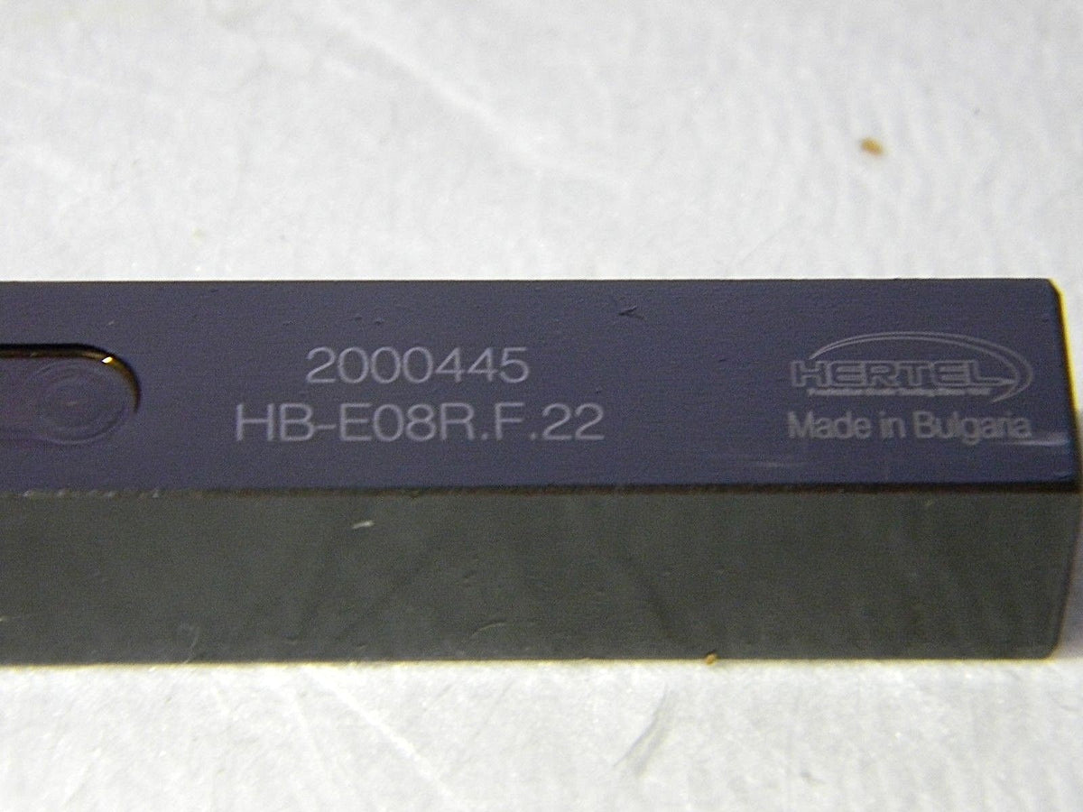 Hertel 1.1800" Right Hand Indexable Cutoff Toolholder HB-E08R.F.22  2000445