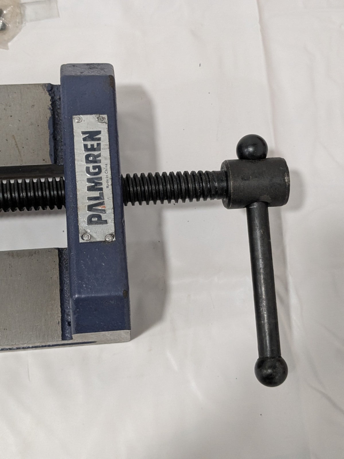 Palmgren Horizontal Drill Press Vise: 6" Jaw Width, 6" Jaw Opening 9612601