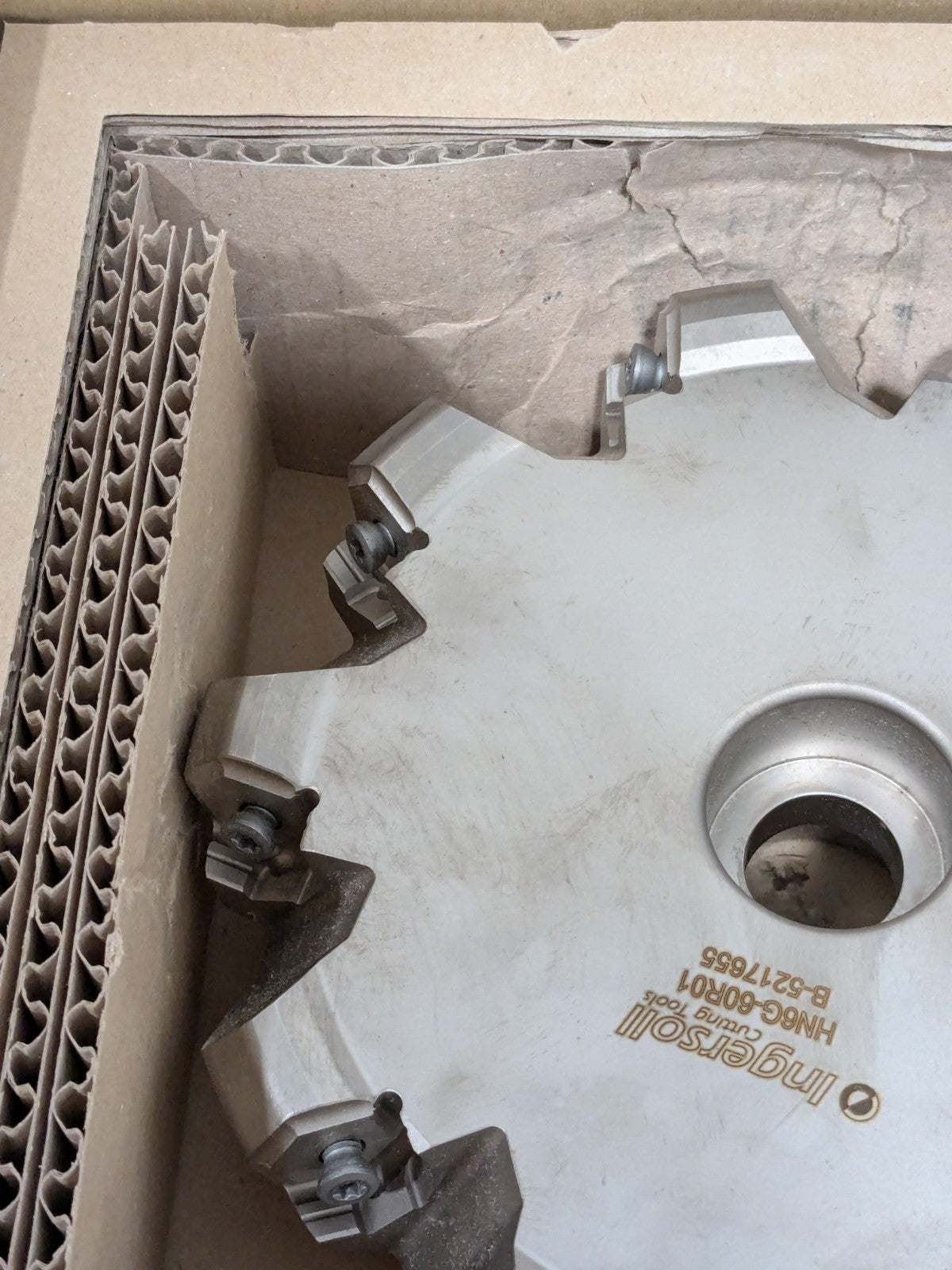 Ingersoll 6" Cut Diam. Indexable Chamfer & Angle Face Mill 2924970