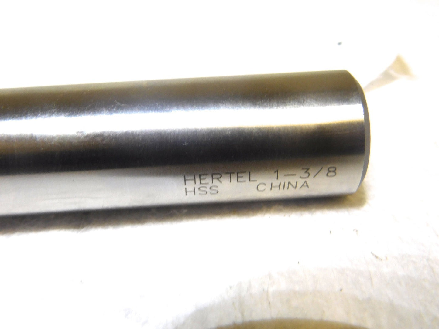 Hertel HSS Chucking Reamer 1-3/8 Dia 10 Flute 3.25 Fl Lgth 12 OAL 30146385 RL