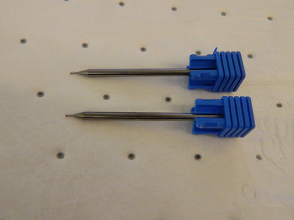 KYOCERA SGS qty 2 1/32X1/8X.046X2 1/2 3FL CARBIDE ENDMILL 09634