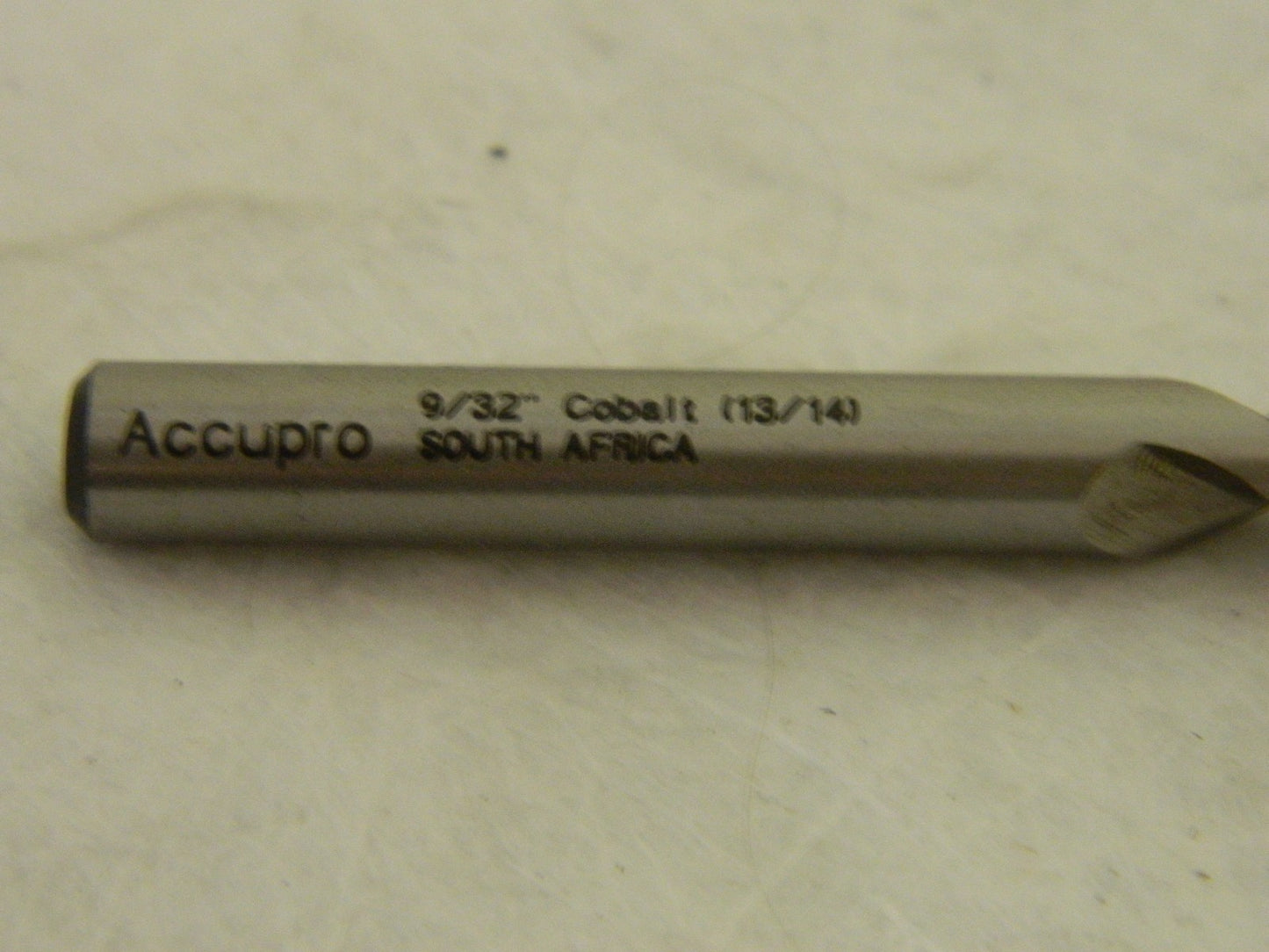 Accupro 9/32" 130° Cobalt Jobber Drill  QTY 3  05927090