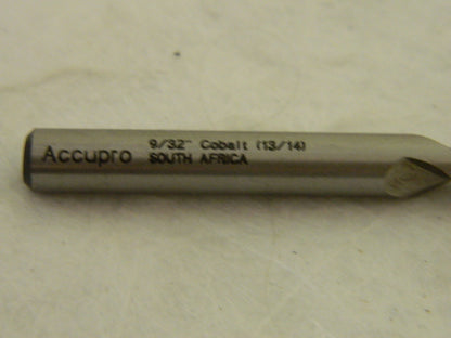 Accupro 9/32" 130° Cobalt Jobber Drill  QTY 3  05927090
