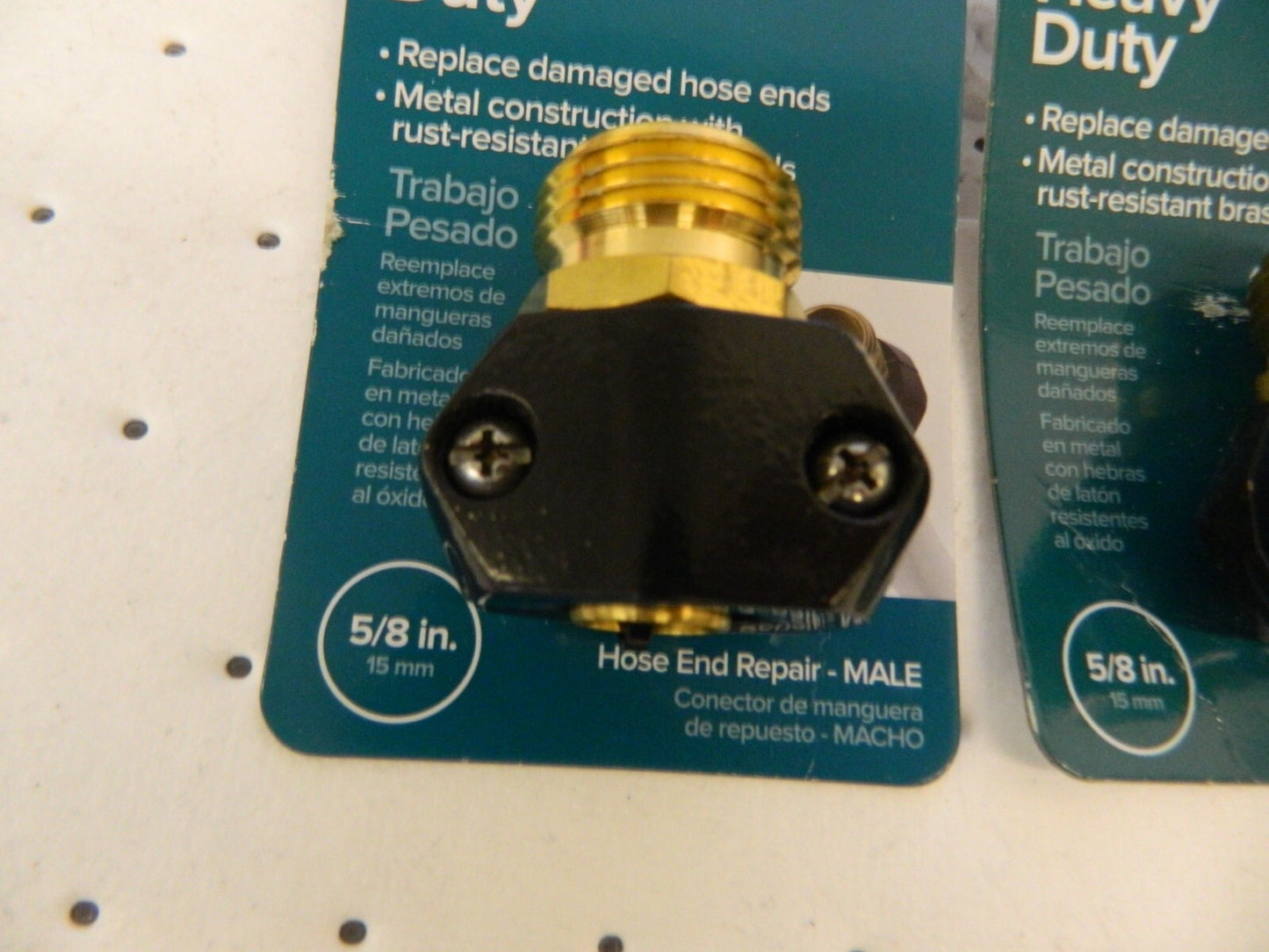 Gilmour Heavy Duty qty2  5/8" Hose End Repair, Male 03-047649