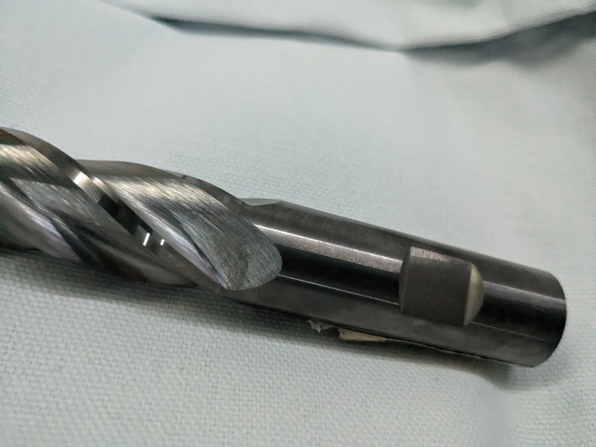 SGS Corner Radius End Mill: 3/4" Dia, 1-1/2" LOC 4fl carbide 38093