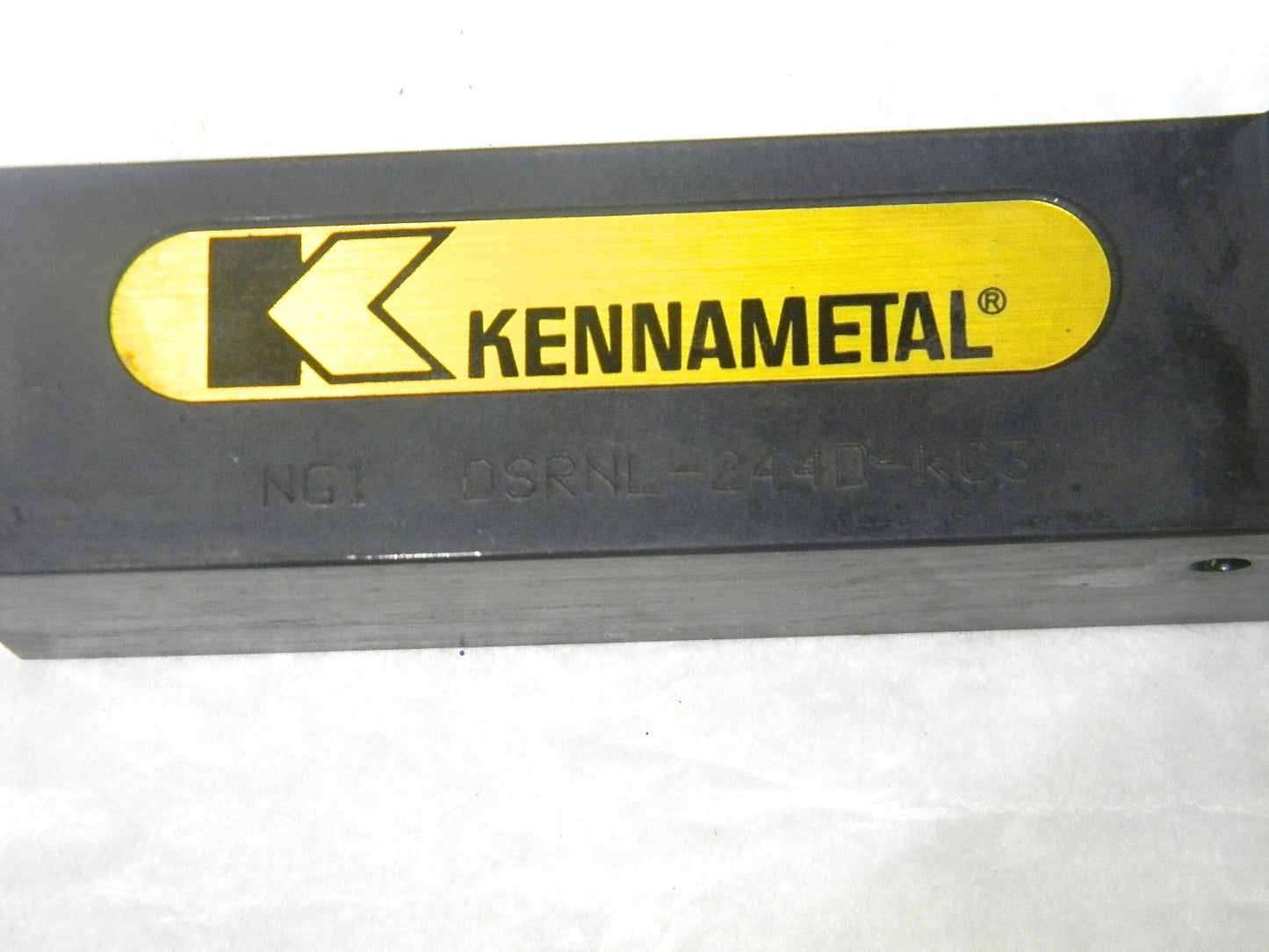 Kennametal Indexible Toolholder 1.5 Shank Dia RH 6 OAL DSRNL-244D-KC3