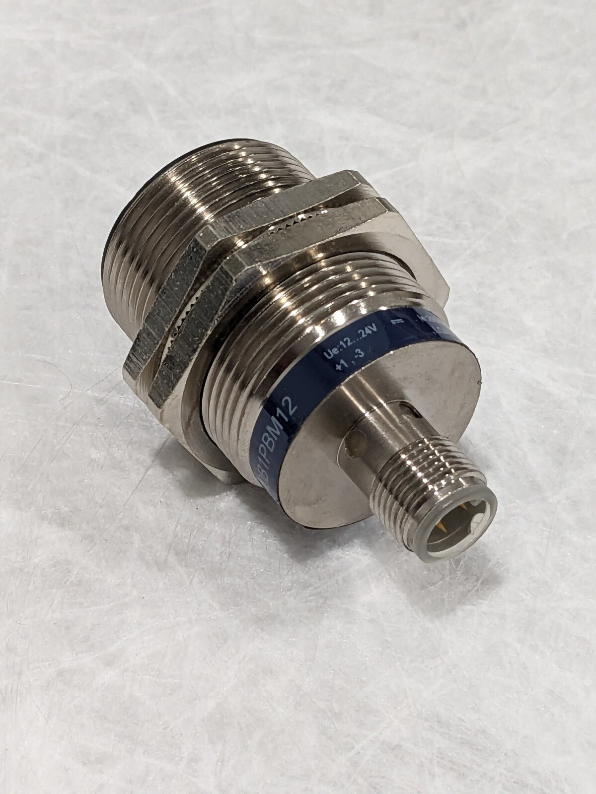Telemecanique Inductive Proximity Sensor: Cylinder Shielded, 0.39" XS530B1P