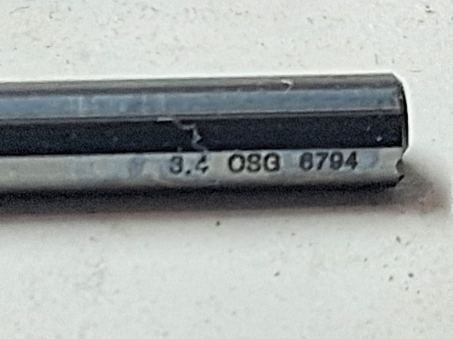 OSG Carbide Jobber Length Drill Bits 3.40 mm (0.1339) Dia 140 deg 8667340