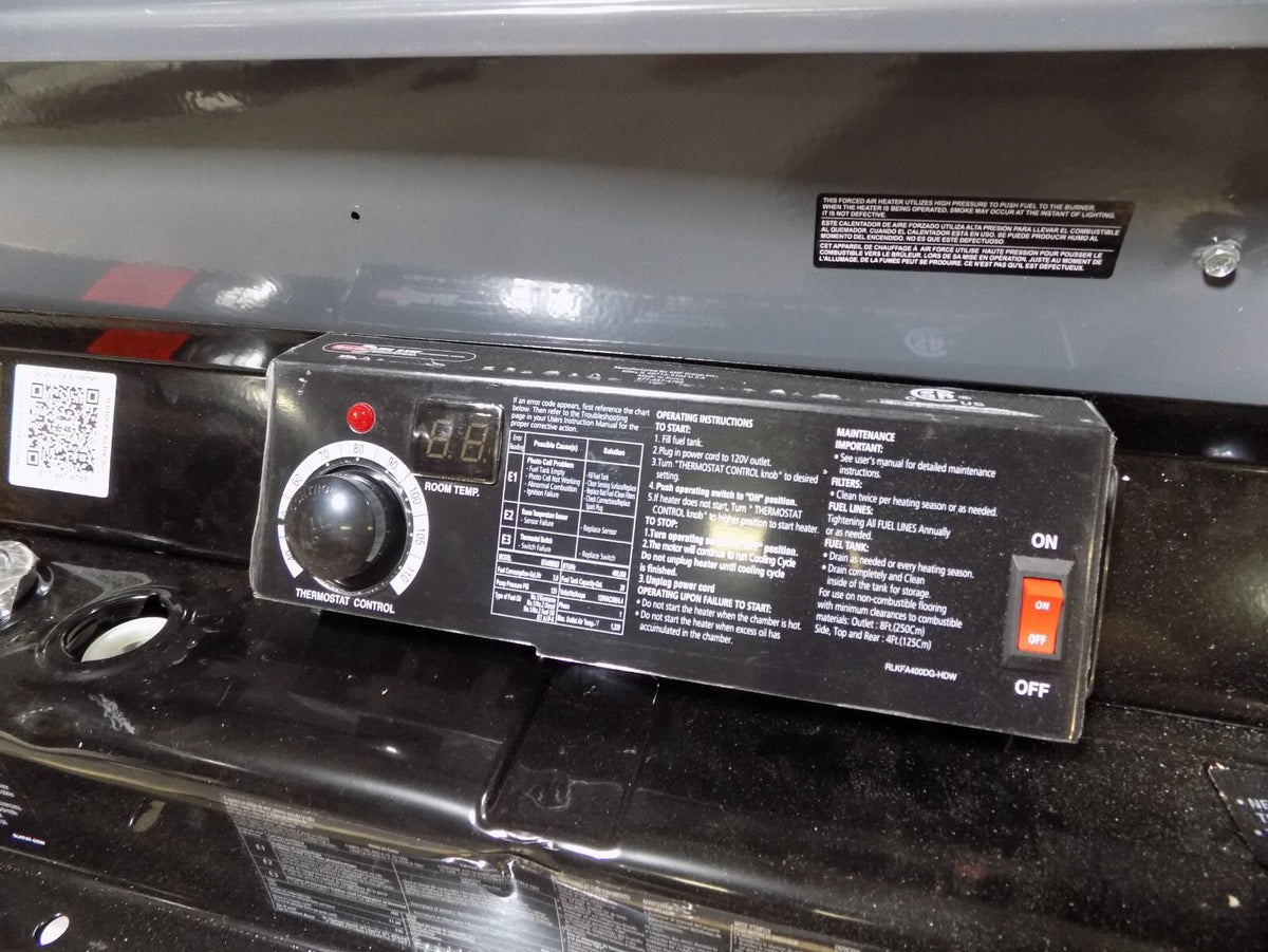 DynaGlo Portable Multi-Fuel Forced Air Heater 400,000 BTU KFA400DGD Parts/Repair