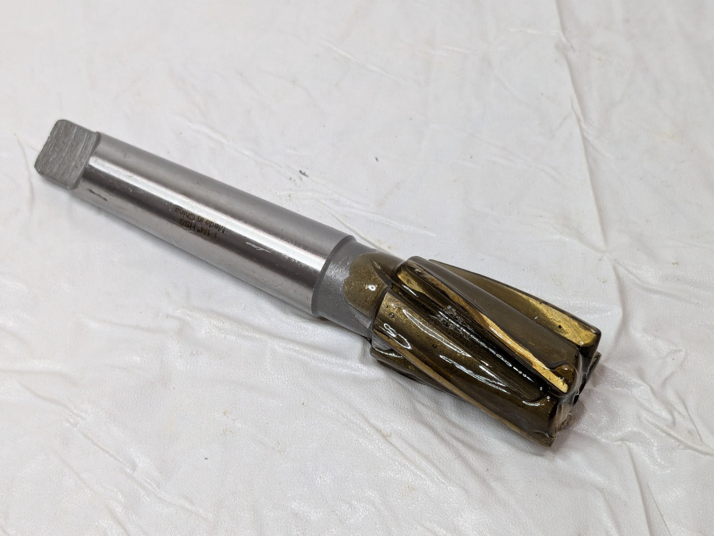 Interchangeable Pilot Counterbore 3MT HSS 1-1/4" Dia 5FL 08781163