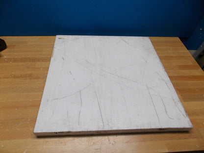 Professional Polyester Plastic Sheet 24" x 24" x 1-1/2" Natural C