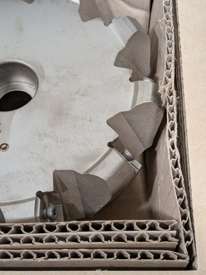 Ingersoll 6" Cut Diam. Indexable Chamfer & Angle Face Mill 2924970