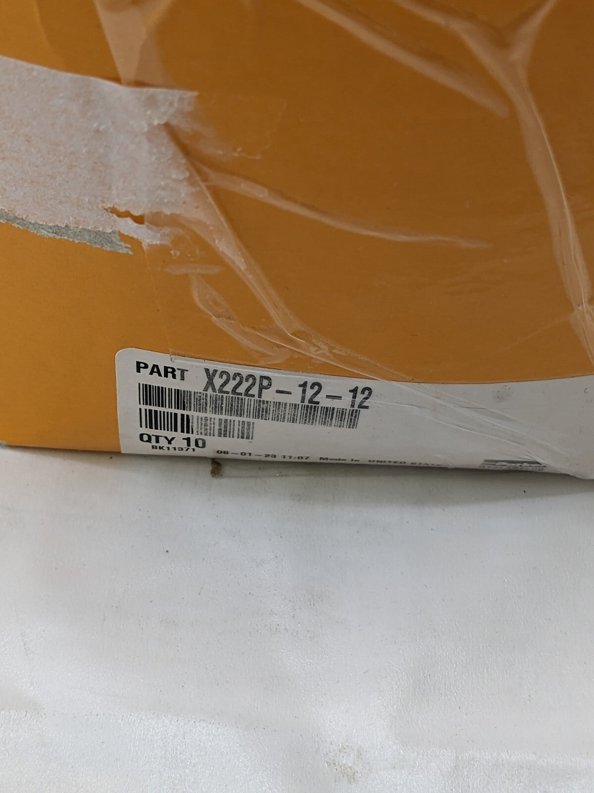 PARKER Industrial Pipe Adapter: 3/4" Female & Male Thread Qty 7 222P-12-12