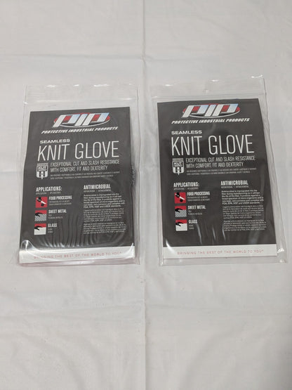PIP Cut-Resistant Glove: Kut-Gard ANSI Cut A7 Sz M 2 Pack 22-760GM