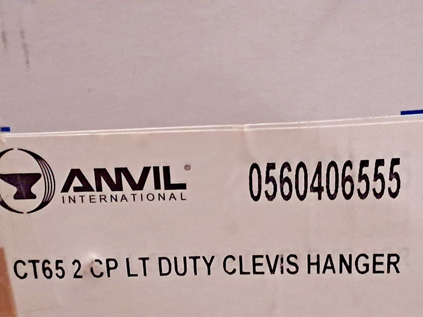 Anvil International Adjustable Clevis Hanger QTY5 2" Pipe 3/8" Rod 0560406555