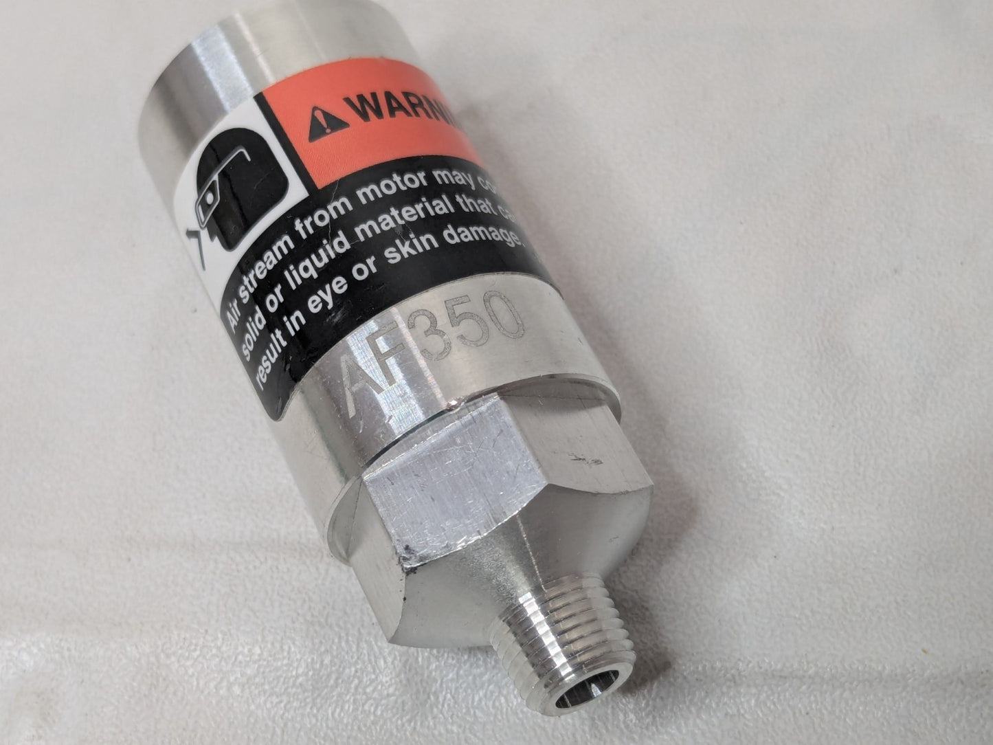 Gast Counterclockwise Hub Air Actuated Motor 0.45 hp 1AM-NCC-12