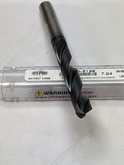 OSG Jobber Length Drill Bit: 5/16″ Dia, 140 °, Solid Carbide HP255-3126