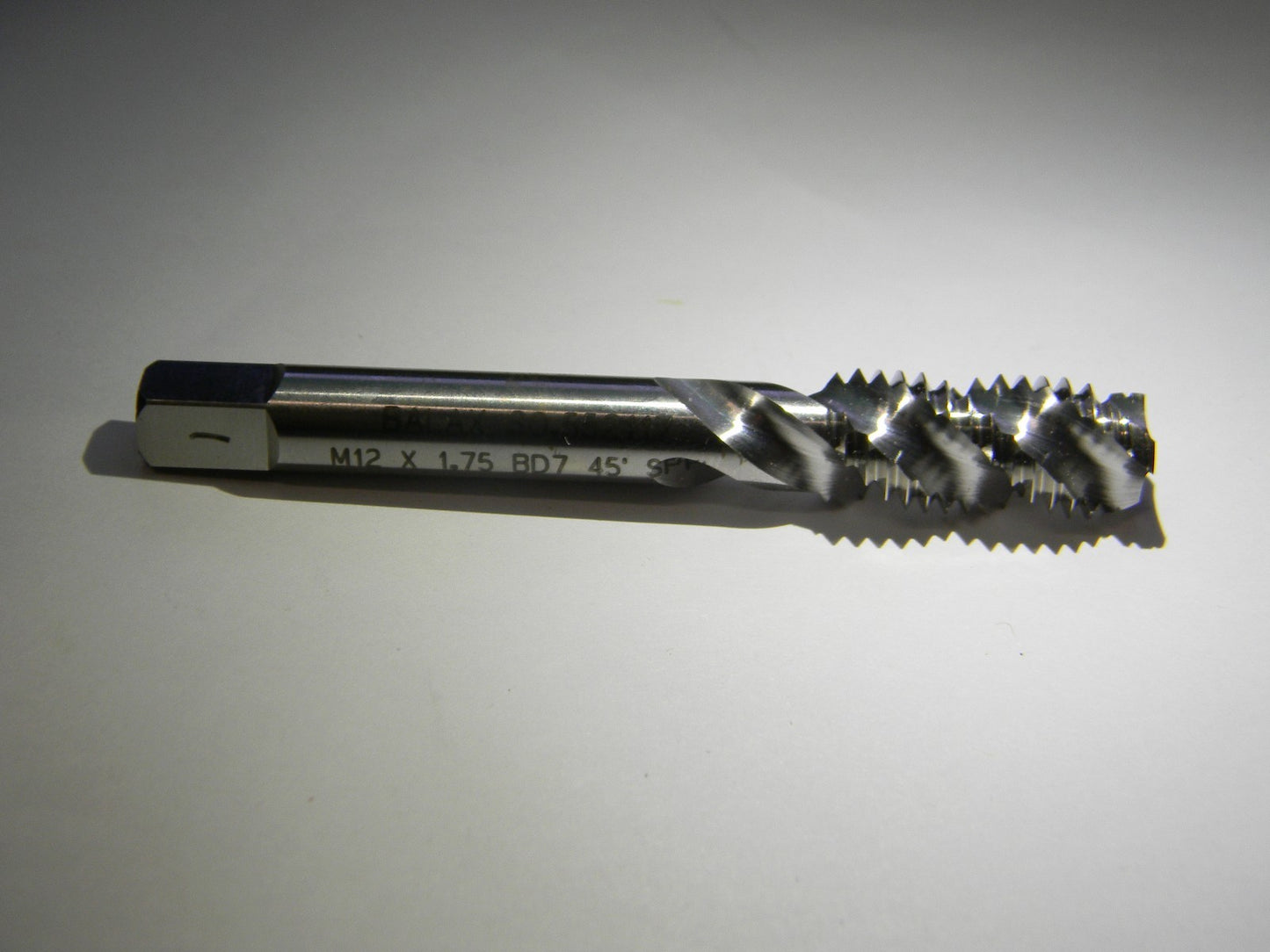 Balax M12" x 1.75" BD7 45° Spiral Flute Threadshaver Tap QTY 2    4308