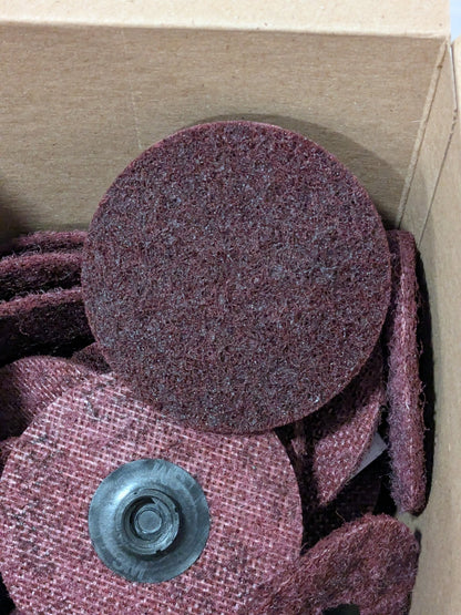 3M Quick-Change Disc: Roloc TS, 3" Dia, Silicon Carbide Box of 25 7100035317