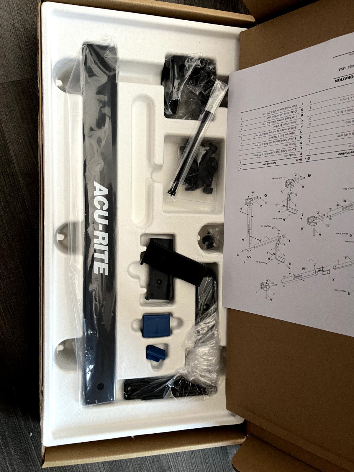 ACU-RITE Lathe DRO System: 2 Axes, 10" X-Axis Travel   (MISSING 54")