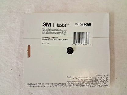 3M Disc Backing Pad 6" Dia Hook & Loop 7100027464