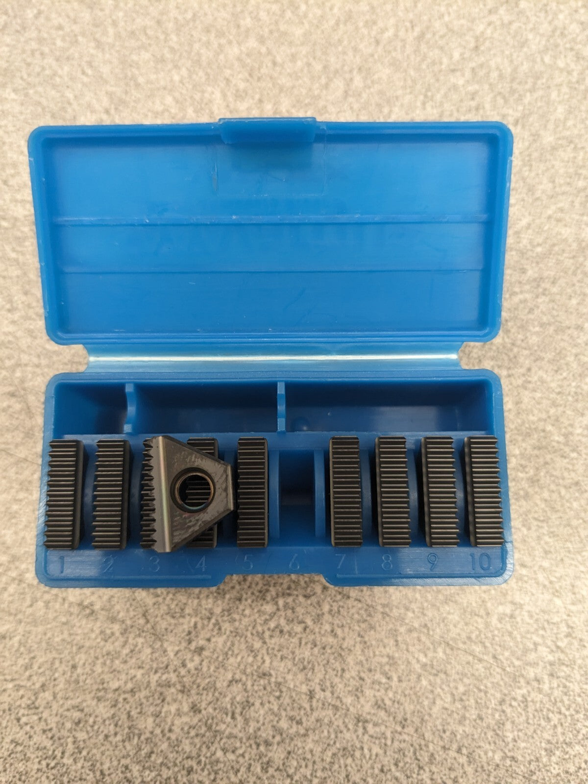 VARGUS 3E20UNJTM2VTX Carbide Thread Mill Insert Qty 10 64511