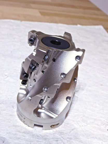 Hertel Indexible Copy Face Mill 2-1/2” Dia 1” Arbor 3-3/4” Ht HMC422R-25.004-4-2