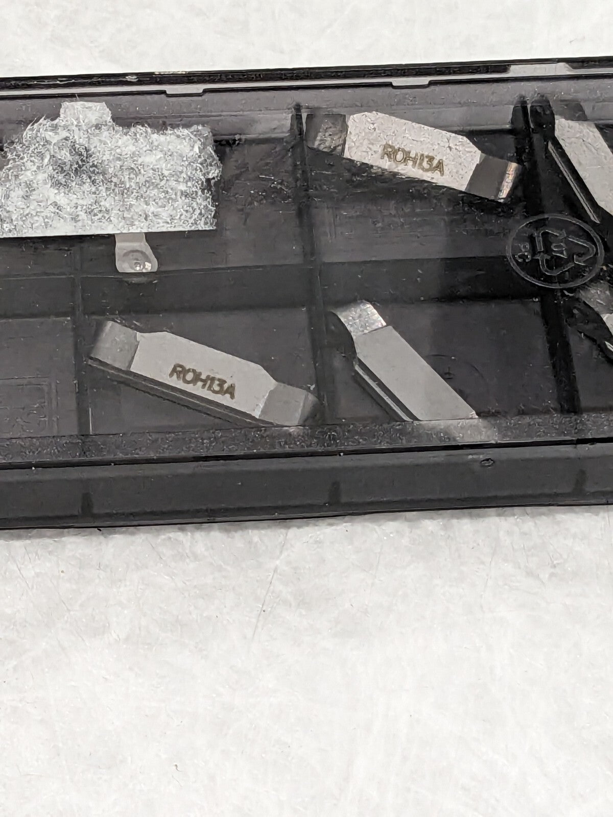 Sandvik Grooving Insert: N1230450 H13A, Solid Carbide Qty 10 5736584