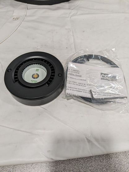 Pro Puck LED Black- 120V system. High Power 4 Watt PP-4WLED-BK