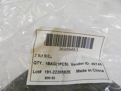 90 ° Elbow & Reducing Elbow: 3, Threaded B90 80