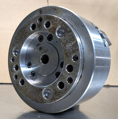 ATLAS WORKHOLDING Hydraulic Lathe Chuck  8" Diameter  3-Jaw  A2-6 Mount  AT