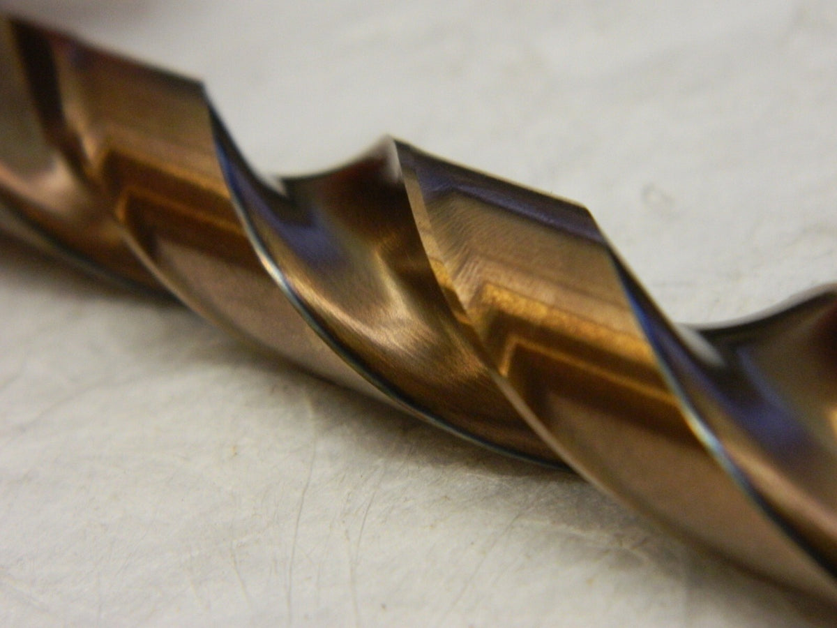 HERTEL Jobber Length Drill Bit: 0.6094 Dia, 135 °, Cobalt 42052