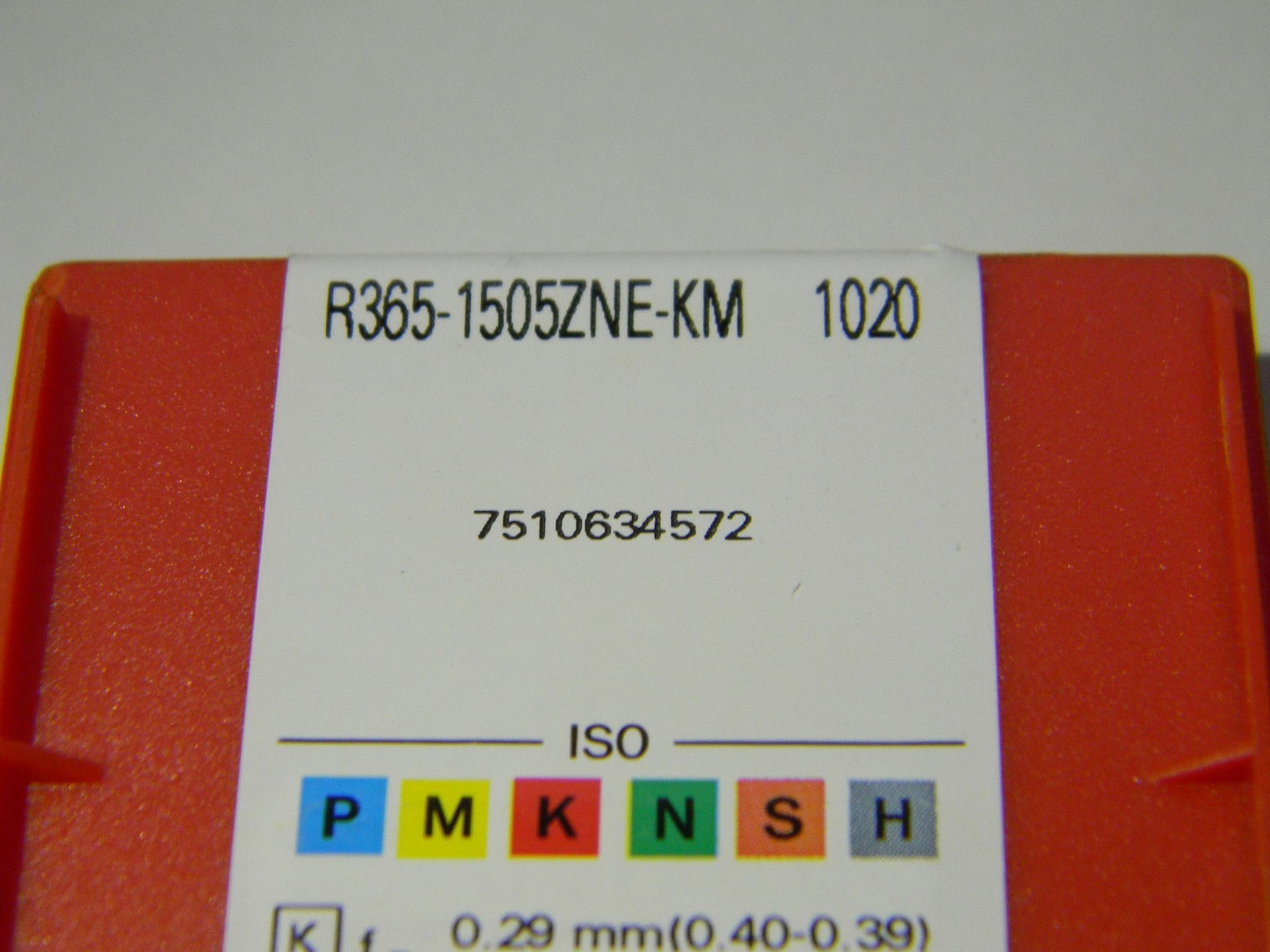 Sandvik Coromant R3651505 KM Grade 1020 Carbide Milling Insert QTY 9 5745390