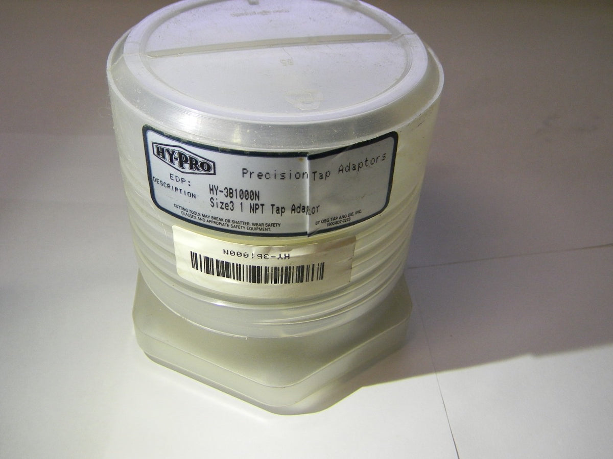 OSG Hy-Pro 3 NPT Quick Change Tap Adapter HY-3B1000N