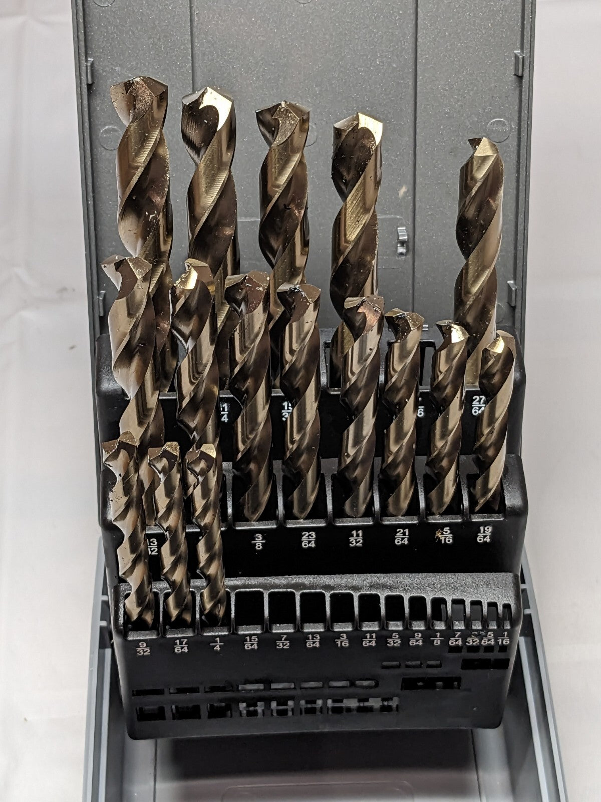 Precision Drill Bit Set Jobber Length Drill Bit, 16 Pc, 135 ° 5995620 INCOMPLETE