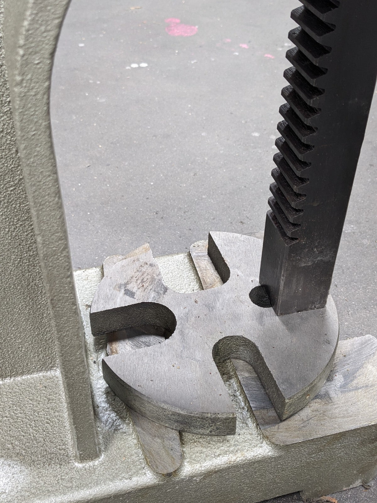 Ratchet Type Arbor Press 3 Ton Max. Pressure 1-1/2" x 18" Ram 12" Stroke
