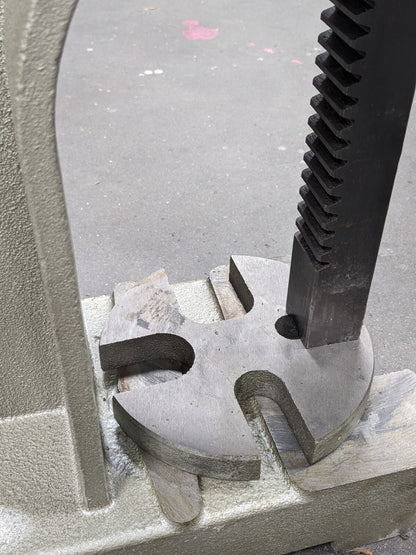 Ratchet Type Arbor Press 3 Ton Max. Pressure 1-1/2" x 18" Ram 12" Stroke