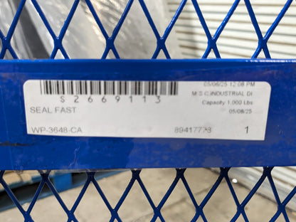 Vestil WP-3648-CA Forklift Work Platform 36 In. x 48 In. 1000 Lb. Capacity