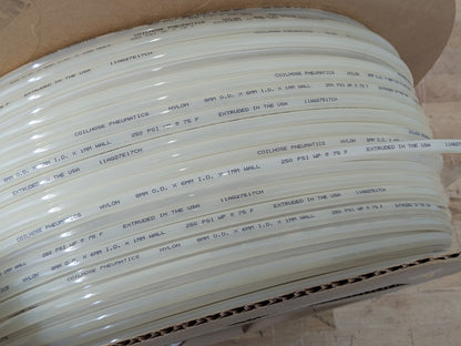 Coilhose Pneumatics 500 Ft. Spool Nylon Tubing 8mm O.D. 6mm I.D. NC0810-500N