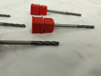 ACCUPRO Square End Mills 5pk: 0.085" Dia, 0.425" LOC 3 Fl 14883442