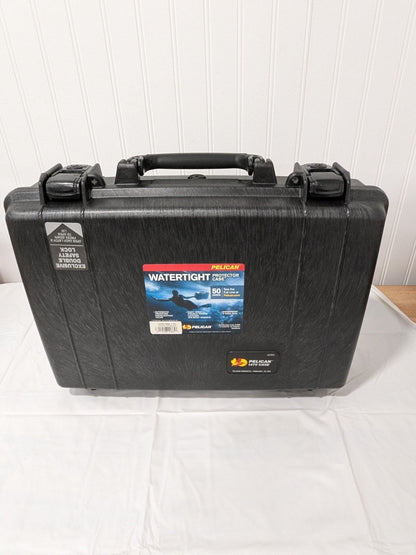 Pelican Products Laptop/Tablet Case: Layered Foam, 4-1/2" Deep 1470-000-110