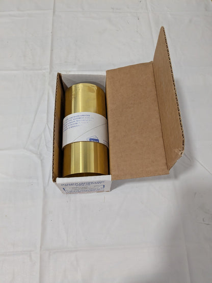 TBI Metal Shim Stock: Roll, 0.0020" Thick, 100" Long, 6" Wide, 26