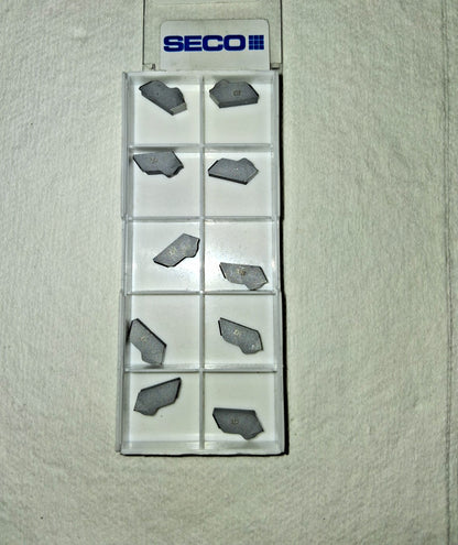 Seco Carbide Cutoff Insert 150.10-4N-14 HX Qty 10 74038729