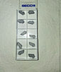Seco Carbide Cutoff Insert 150.10-4N-14 HX Qty 10 74038729