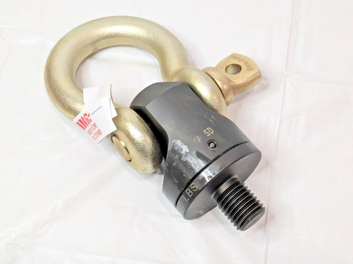 Jergens Shackle-Lok Hoist Ring 10000.000 Lb Capacity 1-8 Thread 24416