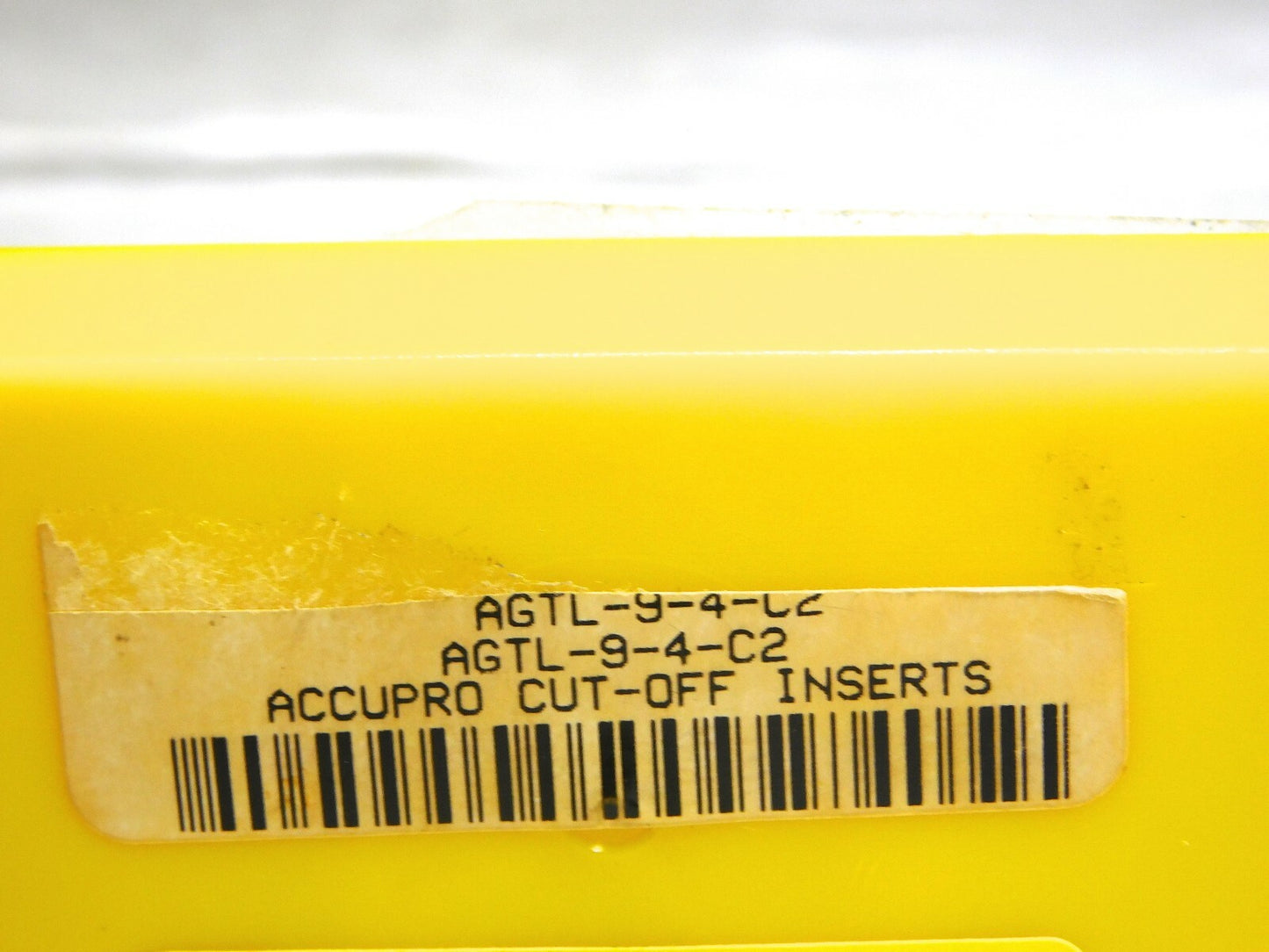 Accupro Carbide Cut-Off Inserts AGTL-9-4 Grade-C2 Qty 5 10647/LW